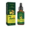 Aceite esencial de jengibre para el cuidado del cabello Jaysuing Solución nutritiva refrescante y nutritiva para el folículo piloso Cabello fuerte Cuidado del cabello