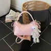 2026 Bolso Casual Diseño de Nicho de Moda Primavera/Verano Bolso Pequeño Estilo Nuevo Simple Bolso de Media Luna para Mujer