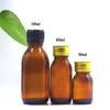 Frasco Líquido Oral Marrom 20ml30ml Frasco para Enzima de Bebida 50ml Frasco para Xarope 100ml Frasco Marrom de Cálcio Sódio 100ml