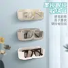 Estante de Almacenamiento para Gafas Montado en la Pared, Estante de Almacenamiento para Baño y Mesita de Noche Montado en la Pared sin Taladro para Gafas de Prescripción y Gafas de Sol, Moderno y Sencillo