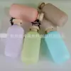 Botella de loción con tapa abatible de 300 ml de material de felpa PE con manchas, loción corporal, champú, gel de ducha, botella de loción, botella cosmética