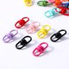 Accesorios de joyería diy color de pintura ocho hebilla giratoria universal anillo de conexión llavero anti-nudo hebilla para perro colgante