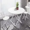 Mesas Pequeñas Plegables Simples Portátiles al por Mayor para Puestos, Mesas de Comedor Familiares Simples Portátiles para Exteriores al por Mayor