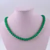 Collar de cuentas de imitación de jade de mármol blanco de 8 mm, pulsera de cuentas redondas multicolor, pulsera de hielo transparente DIY, collar al por mayor