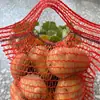 Bolsas Gruesas Tejidas para Frutas y Verduras, Bolsas de Malla tipo Tote de Plástico, Bolsas Tejidas para Entrega Express y Empaque