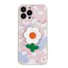 Funda Pequeña Fresca Aplicable para Teléfono Manzana Oppo Vivo Soporte de Flor Huawei Xiaomi Cubierta Suave Creativa para Comercio Exterior
