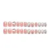 Nuevos Parches de Uñas Portátiles, Manicura Dulce de Estrellas, Lazos Brillantes, Lindos Parches de Uñas, Blanqueador Elegante A99