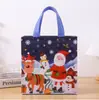 Bolsas no tejidas más vendidas a nivel transfronterizo, bolsas de regalo con estampado temático navideño, bolsas laminadas festivas y bolsas de dulces 3D de Halloween