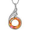 Europeu e americano Shijia criativo novos brincos de moda cross-border colorido cristal fênix brincos estilo étnico jóias pássaro morto-vivo