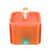Bebedouro automático inteligente para animais de estimação, dispensador de água automático, interface USB, LED, dispensador de água de aço inoxidável sem plugue