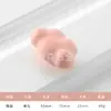 Puxador de cerâmica simples em formato de nuvem para quarto infantil, puxador de gaveta fofo e colorido em formato de bola redonda, puxador de porta de correr para armário e guarda-roupa