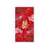 Sobres Rojos de Boda, Paquetes Rojos Festivos de Estilo Chino Tradicional, Pequeños Sobres Rojos de Boda, Sobres Rojos para Bloquear la Puerta de la Boda, Bolsas Rojas de Regalo para Boda