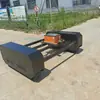 Chasis Base Eléctrico Personalizado con Control Remoto, Chasis de Oruga con Control Remoto Inalámbrico Tipo Pórtico, Chasis con Servomotor