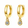 Brincos de Prata 925 com Bolhas Transfronteiriços com Design de Pequenas Bolhas de Moissanite, Brincos Minimalistas de Alta Qualidade para Mulheres Venda ao Vivo no Atacado