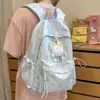 Linda Mochila Escolar para Niñas, Mochila Estilo Bosque para Estudiantes de Secundaria y Preparatoria, Nicho, Aspecto de Alta Gama, Fresca, Estampada, Ligera, Dulce Mochila