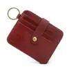Cartera Estuche para Tarjetas de Crédito de Piel de Vaca Genuina Casual para Hombre Delgado Pequeño para Tarjetas de Transporte Público Portatarjetas de Autobús Cartera Al por Mayor