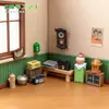 Micro-paisaje Retro Muebles Vintage de los 80 Casa de Muñecas Accesorios Decorativos DIY Mini Adornos de Escritorio