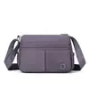 Bolso bandolera multicapa de tela Oxford para mujer, gran capacidad, versátil y ligero, modelo nuevo 2025, bolso para ir al trabajo para madres de mediana edad