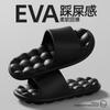 Pantuflas de Verano Nuevo Estilo para Hombre, Suela de Masaje, Para Baño en Casa Interior, Pantuflas de Pareja Antideslizantes, Pantuflas para Mujer que No Huelen a Pie
