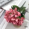 Simulação 5 Garfos Bougainvillea Pacote Plantas Pastorais Flores Artificiais Transfronteiriças Decoração de Paisagem para Auditório de Casamento Flores Artificiais