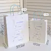 Estilo Ins Peixe Pequeno Passeando Sacola de Presente Embalagem de Lembrança de Aniversário Sacola de Papel Sacola de Papel Tote Atacado em Estoque Personalizável