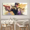 Jojo's Bizarre Adventure Batalla Apasionada Anime Dormitorio Pared de Fondo Decoración Póster Pegatina de Pared Pegatina HD Autoadhesivo