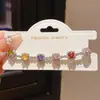 Estilo Palacio Lujo Ligero Circón Geométrico Redondo Hebilla de Color Pulsera Retro Exquisito Temperamento Joyería de Mano de Alta Gama