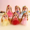 Bolsa Colgante para Muñeca de 12 cm Figura de Vinilo Juguete para Niña Regalo Pequeño Muñeca Mini Juguete de Moda Juguete Misterioso