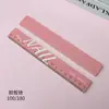 Salão de Unhas Lixa de Borracha Manicure Eva Espessada Tira para Esfregar Unhas Tira de Polimento para Manicure Dupla Face Rosa Tira de Lixa