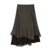 Comercio Exterior Ropa de Mujer 2026 Primavera Nuevo Estilo Moda Europea y Americana Versátil Lunares Falda Asimétrica 2553102 700