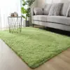 Alfombra de cabecera para dormitorio de niña de lana de seda estilo escandinavo Alfombra de felpa para sala de estar y sofá Venta al por mayor