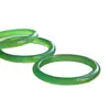Pulseira de Jade Hetian de Xinjiang, Pulseira de Jade da Mongólia Exterior Atacado, Pulseira de Jade Verde Maçã de Gelo Alto, Jade de Barraca de Rua