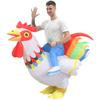Nuevo Cosplay Transfronterizo Gallo Ropa Inflable Festival Fiesta Actuación Adulto Divertido Gallo Grande Ropa Inflable