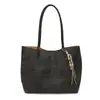 Bolso Grande de Mujer Vintage 2026 Nuevo Casual Simple Bolso de Hombro Bolso Tote Versátil para Viajes