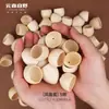 Yunnan Indonésia Fruta Preta Árvore Sino Fruta Natural Casca Sino de Vento Planta Pingente Pacote de Material DIY Feito à Mão Ornamento para Pendurar Venda por Atacado
