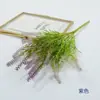 Cachos de Pinheiro-Manso de Plástico para Decoração de Casa, Plantas Verdes Simuladas, Buquês Estilo Europeu e Vitrines de Lojas de Shopping