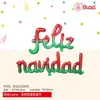 Balões de Ano Novo Modelo Novo Transfronteiriço Festa de Celebração de Aniversário de Natal Espanhola Decoração de Festa Balões de Folha de Alumínio para Feriado Atacado
