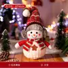 Decorações de Natal Boneco de Neve Boneca Estatueta Arranjo de Cena Enfeites Adereços para Fotos Bonecas para Vitrine Presentes