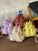 Mini Mochila con Cordón para Mujer, Estilo Coreano, Bolsa Pequeña Deportiva Casual Ligera, Mochila Versátil para Viajes y Uso Diario para Mujer