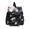 Mochila Feminina Grande Capacidade Estilo Japonês, Mochila Versátil Simples e Fresca