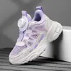 Zapatos Deportivos para Niña 2026 Niña Bebé Malla Transpirable Huecos Zapatos de Malla Simple Nuevo Estilo Verano Zapatos de Papá para Niños Modernos