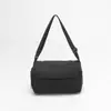 Bolsa de Ombro Grande Capacidade Cor Sólida Simples Casual Nova Moda Primavera 2026 Bolsa de Mão Versátil Elegante Estilo Coreano Tendência Bolsa Transversal
