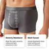 Ropa Interior de Cuidado para Hombre Zeriluna Cómoda Amigable con la Piel Elástica Cintura sin Presión Ajustada al Cuerpo Transpirable Ropa Interior para Cuidado Corporal