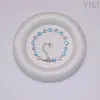 Pulsera de Acero Inoxidable con Corazón de Cristal 2026 para Mujer, Elegante y Versátil, Modelo de Transmisión en Vivo de Tiktok al por Mayor