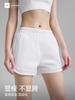 Pantalones Cortos Deportivos de Secado Rápido Falsos de Dos Piezas Primavera/Verano 2026 Nuevos Pantalones Cortos Deportivos de Tres Cuartos con Sensación de Piel Desnuda y Bolsillos para Correr y Fitness para Mujer
