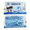 Flor de Ciruelo Mascarilla Quirúrgica Médica Desechable Tres Capas Compañero Mil Millones Tejido No Tejido Niños Adulto Esterilización Empaque Individual
