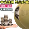 Brinquedos Sexuais Plug Anal Oco Expansor Anal Transparente Contas Anais Treinamento SM Produtos Adultos para Exterior