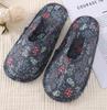 Pantuflas Especiales para Esterillas de Escalada, para Mujer de Casa Interior Suave con Suela de Tela, Pantuflas para Hombre, Tela de Algodón Puro, Transpirables y Silenciosas para Todas las Estaciones, Venta al por Mayor por Fabricante
