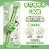 Cuaderno pulsera creativo, mini cuaderno portátil de aspecto elegante para estudiantes de primaria, pequeño cuaderno perfumado para niños, bloc de notas