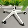 Ruedas Giratorias Negras para Silla, Patas de Silla, Patas de Nylon, Patas de Cinco Estrellas, Patas de Silla de Computadora, Base de Soporte para Accesorios de Oficina